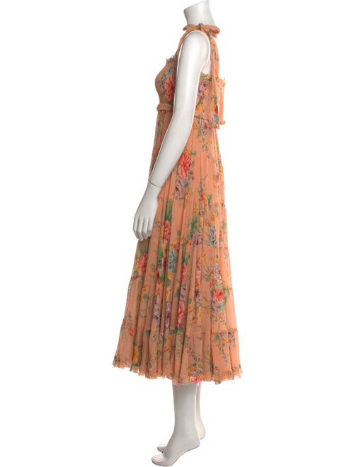 Zimmermann Floral Print Long Dress