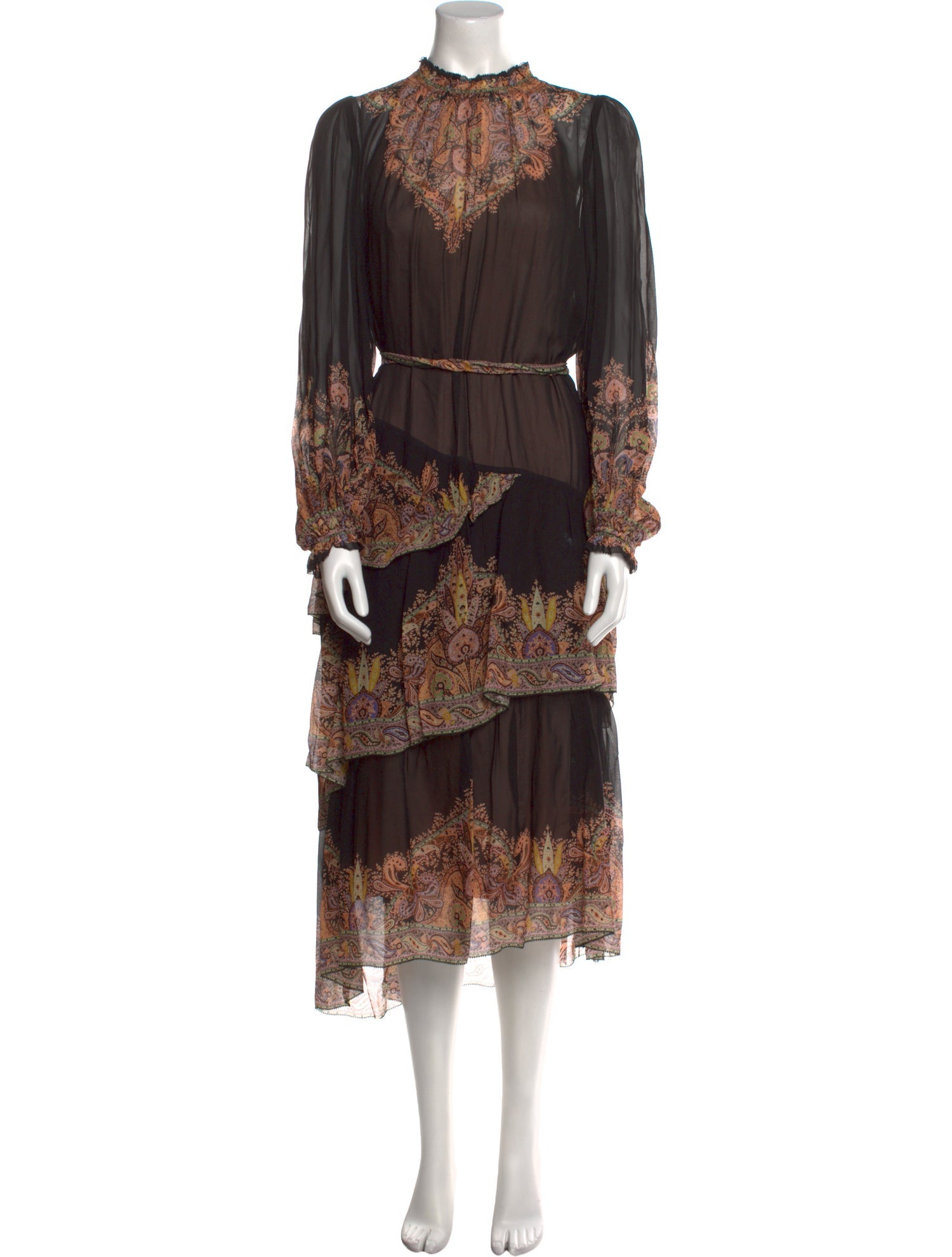 Zimmermann Floral Print Long Dress