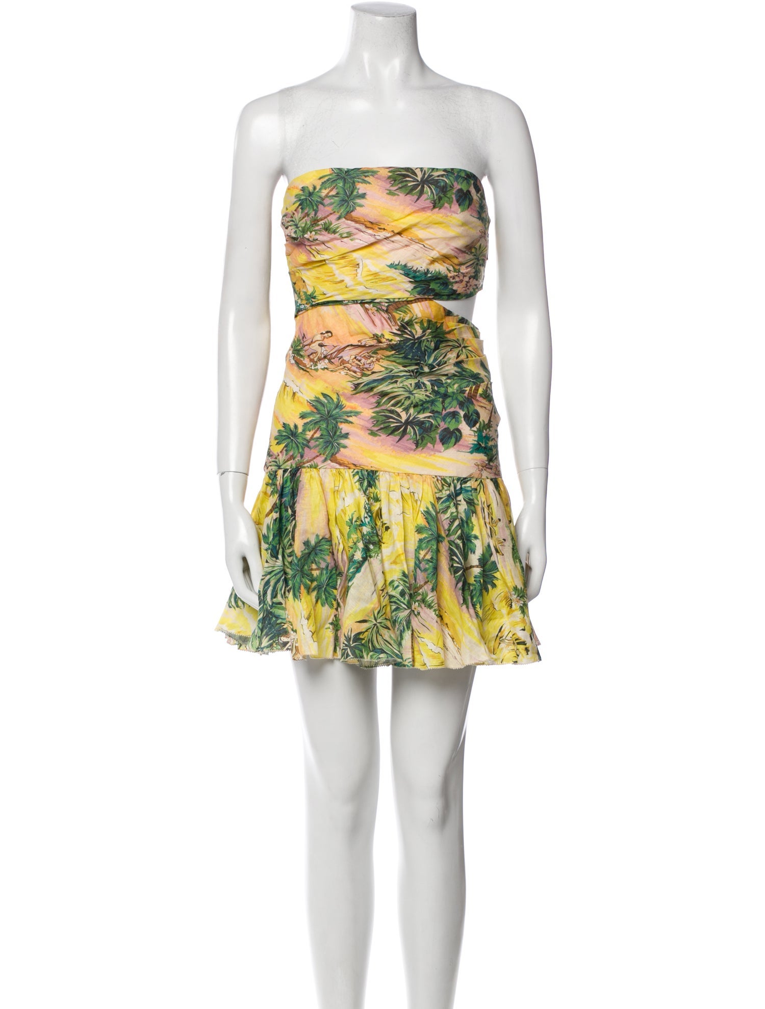 Zimmermann Linen Mini Dress