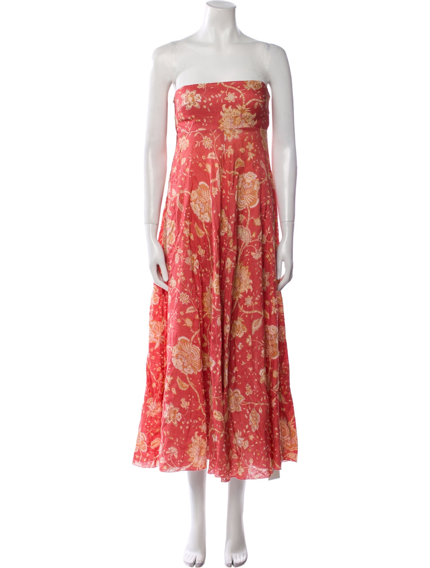 Zimmermann Linen Midi Length Dress