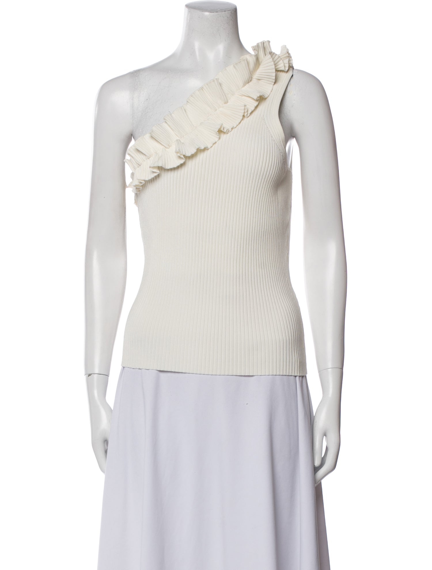 Zimmermann One-Shoulder Sleeveless Top