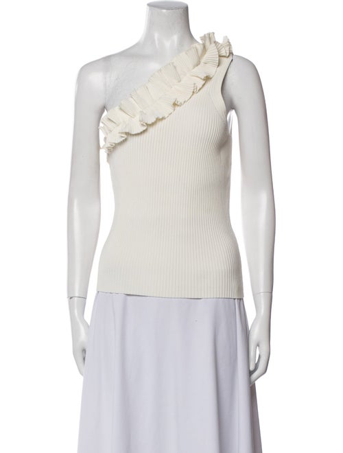 Zimmermann One-Shoulder Sleeveless Top