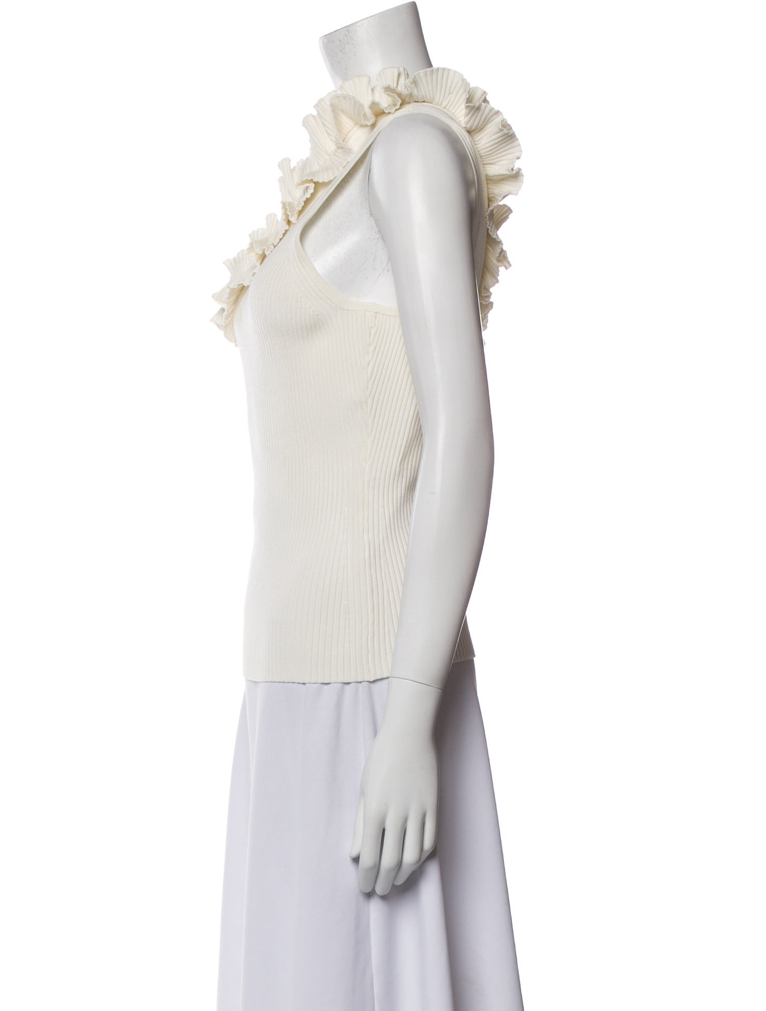 Zimmermann One-Shoulder Sleeveless Top