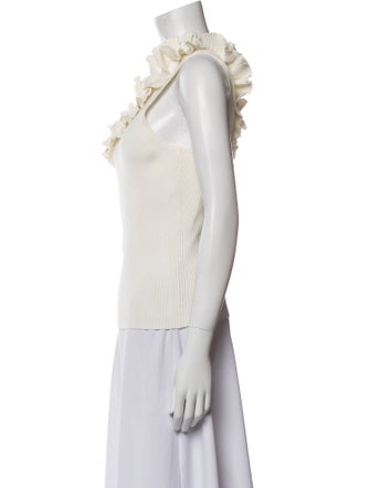 Zimmermann One-Shoulder Sleeveless Top