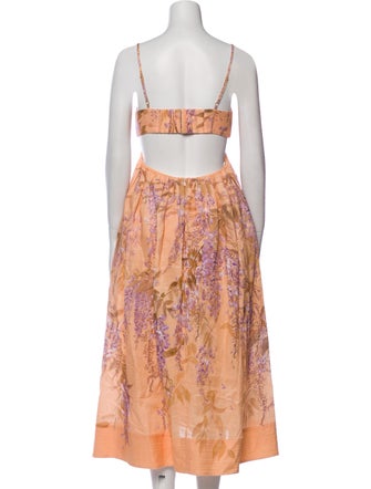 Zimmermann Linen Midi Length Dress