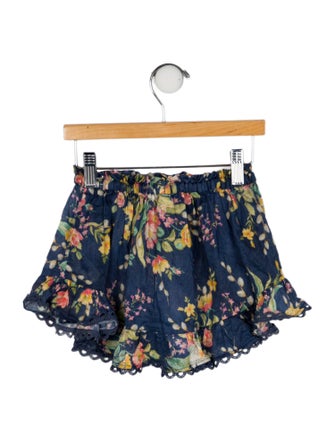 Zimmermann Printed Mini Skirt