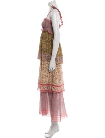Zimmermann Paisley Print Long Dress