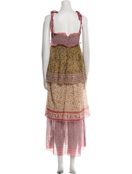 Zimmermann Paisley Print Long Dress