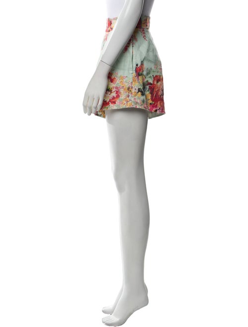 Zimmermann Linen Mini Shorts