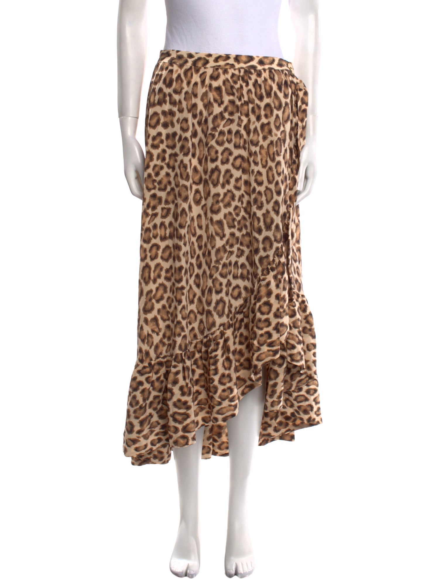 Zimmermann Silk Midi Length Skirt