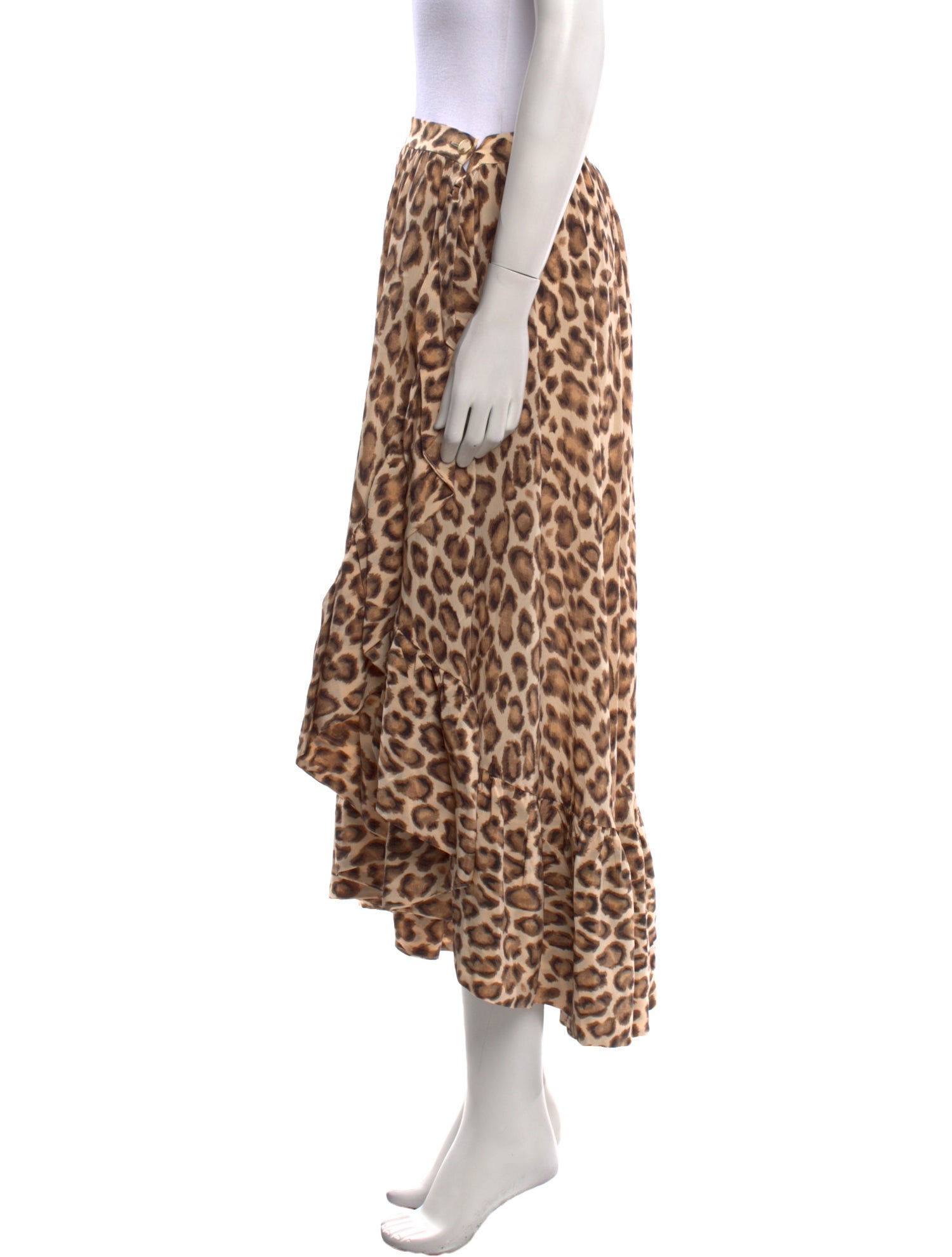 Zimmermann Silk Midi Length Skirt