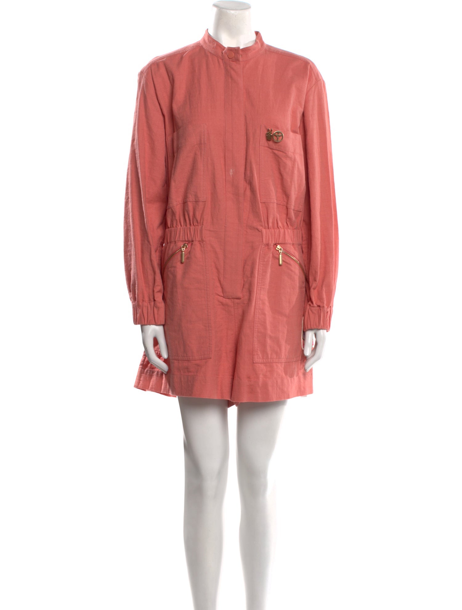 Zimmermann Mock Neck Romper