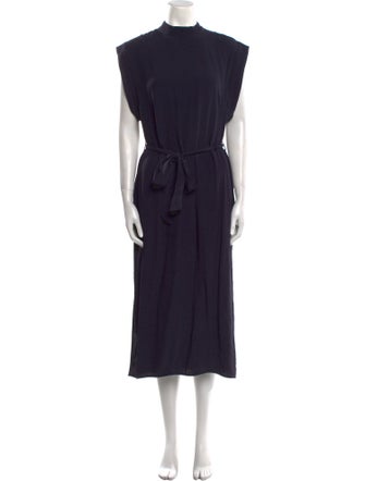 Zimmermann Mock Neck Long Dress