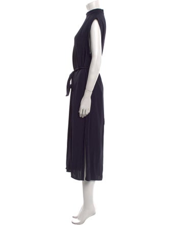 Zimmermann Mock Neck Long Dress
