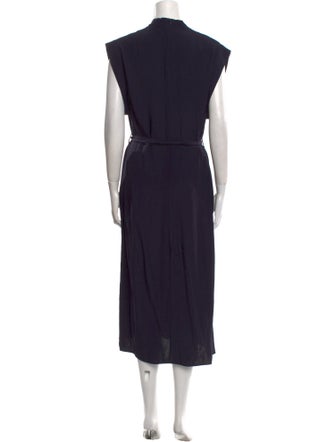 Zimmermann Mock Neck Long Dress