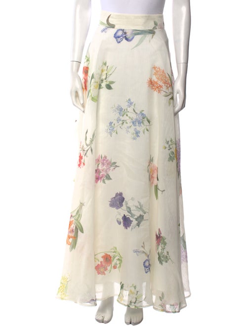 Zimmermann Linen Long Skirt