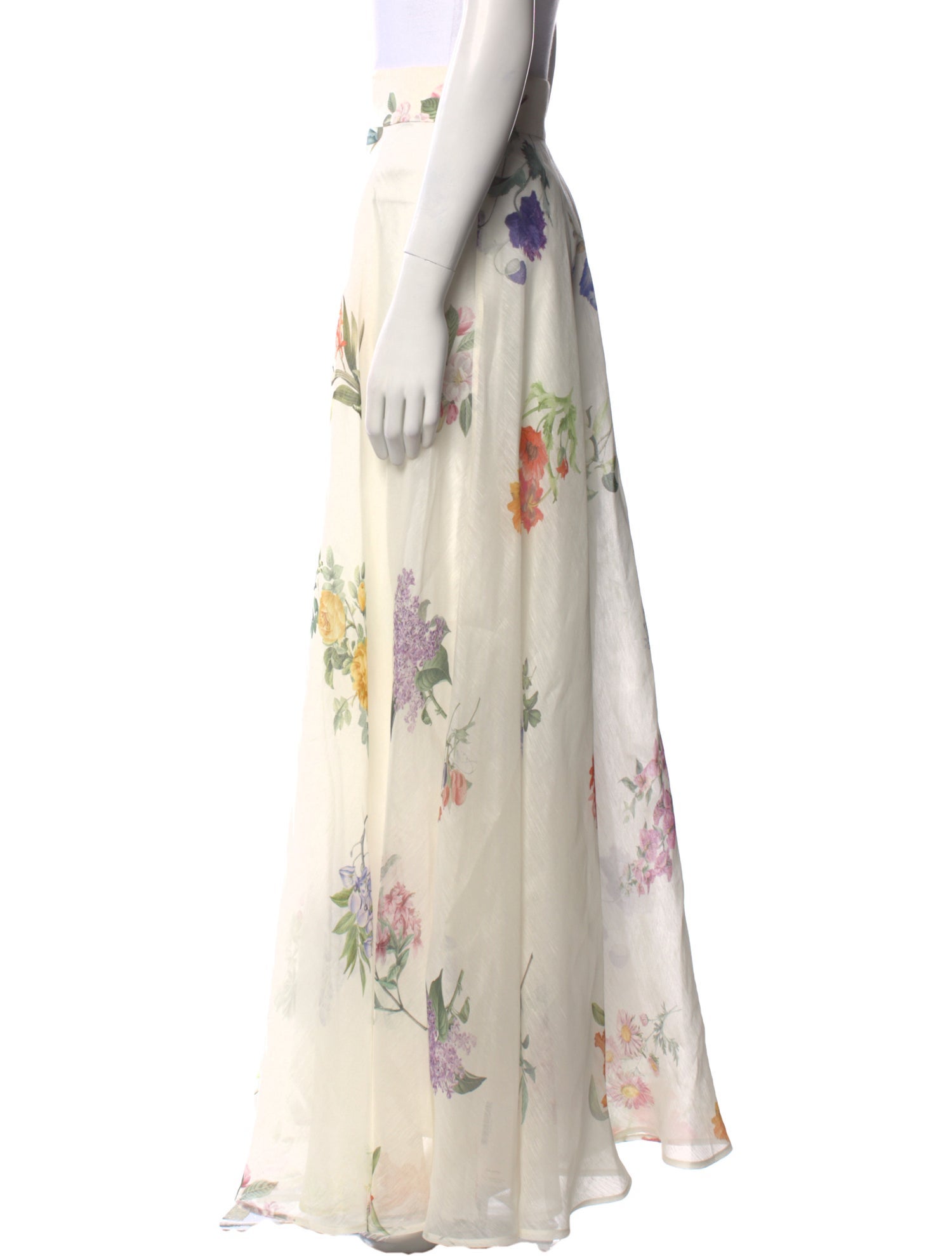 Zimmermann Linen Long Skirt