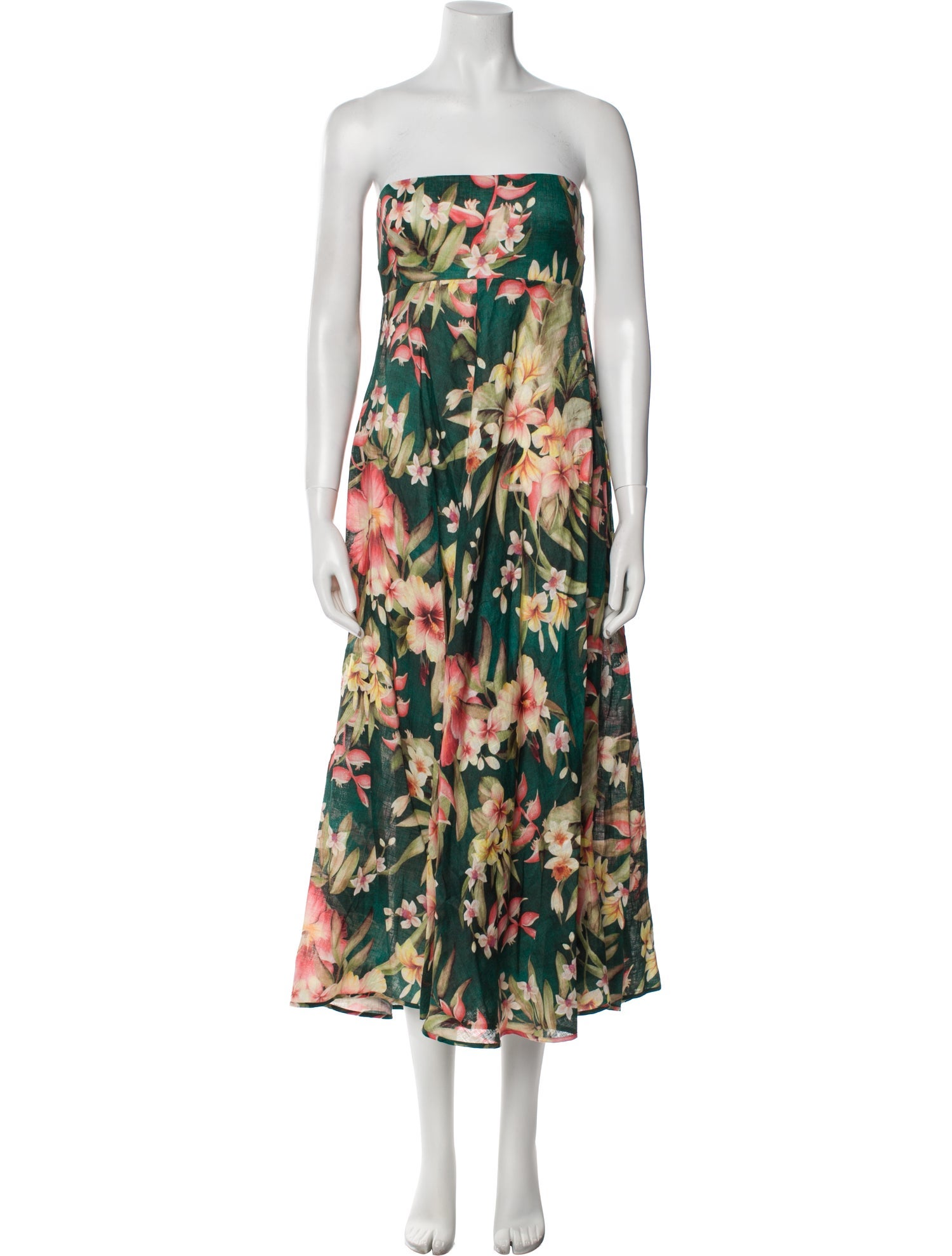 Zimmermann Linen Midi Length Dress