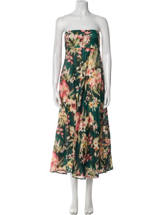 Zimmermann Linen Midi Length Dress