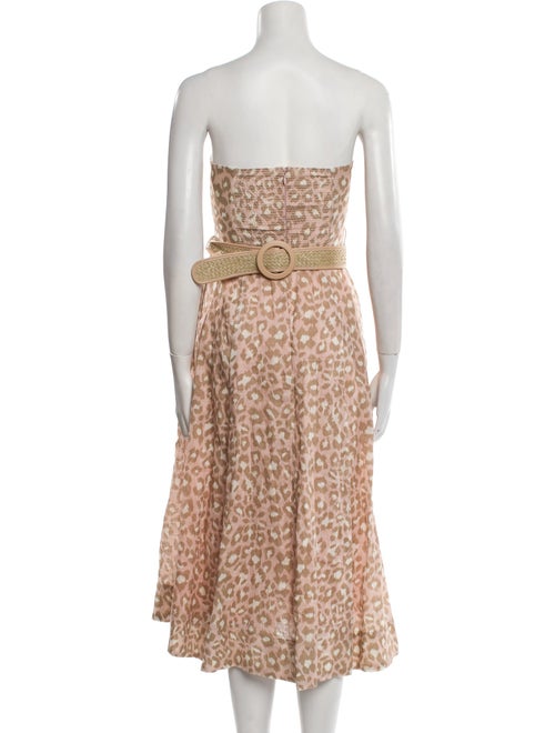 Zimmermann Linen Knee-Length Dress
