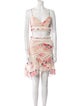 Zimmermann Lace Pattern Lasercut Accents Skirt Set