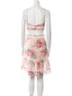 Zimmermann Lace Pattern Lasercut Accents Skirt Set