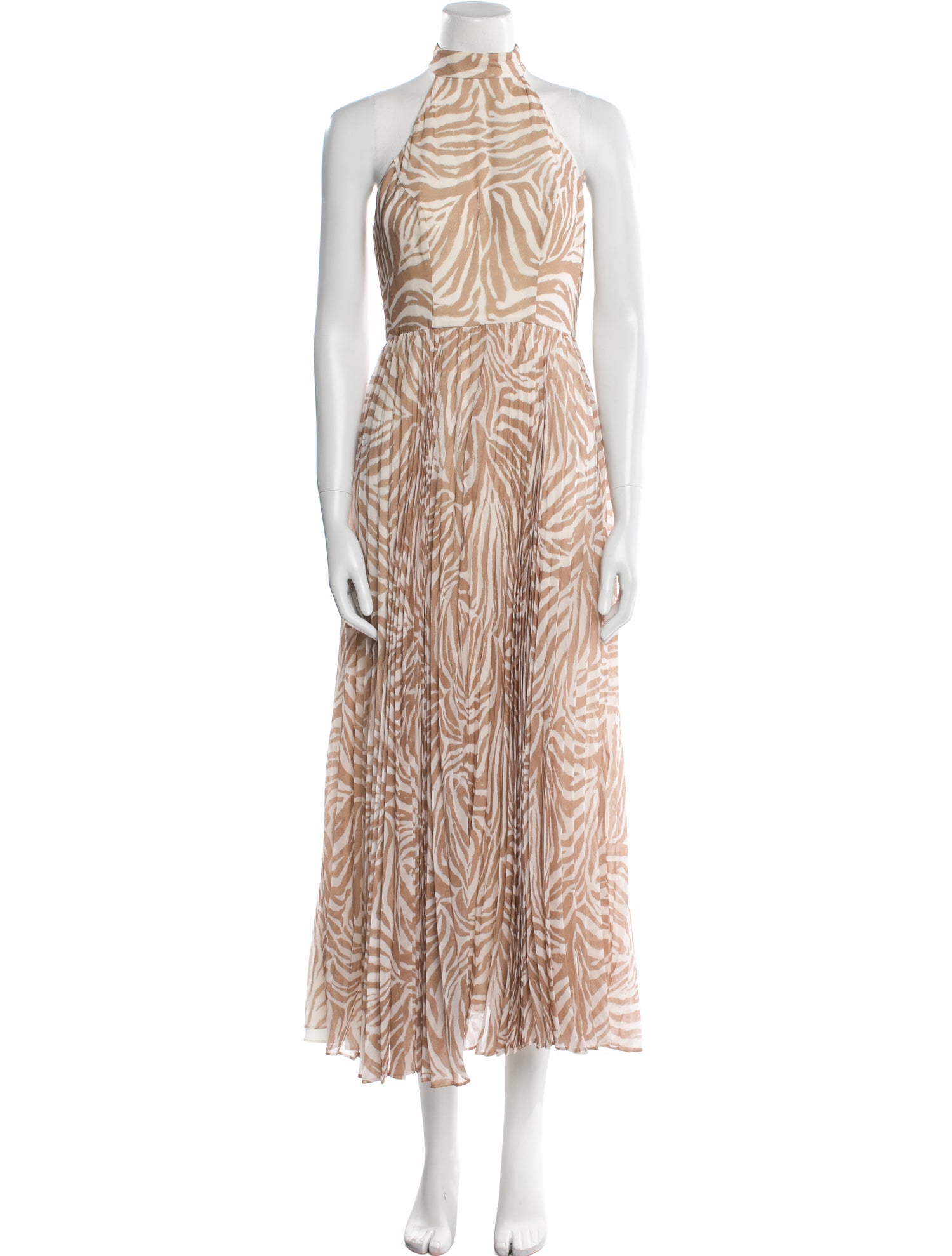 Zimmermann Animal Print Long Dress
