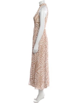Zimmermann Animal Print Long Dress