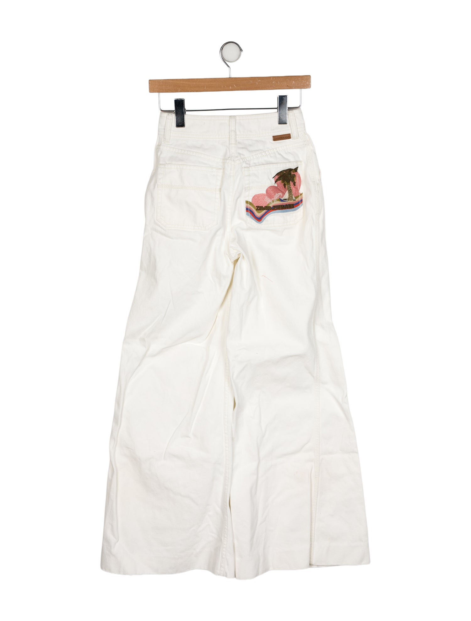 Zimmermann High-Rise Wide Leg Jeans