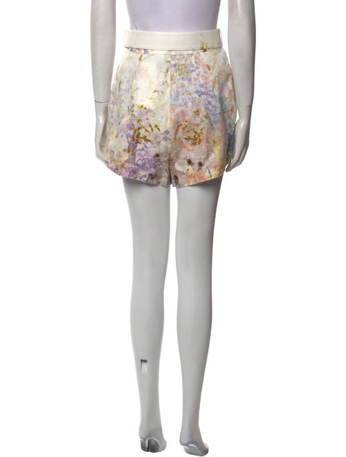Zimmermann Linen Mini Shorts