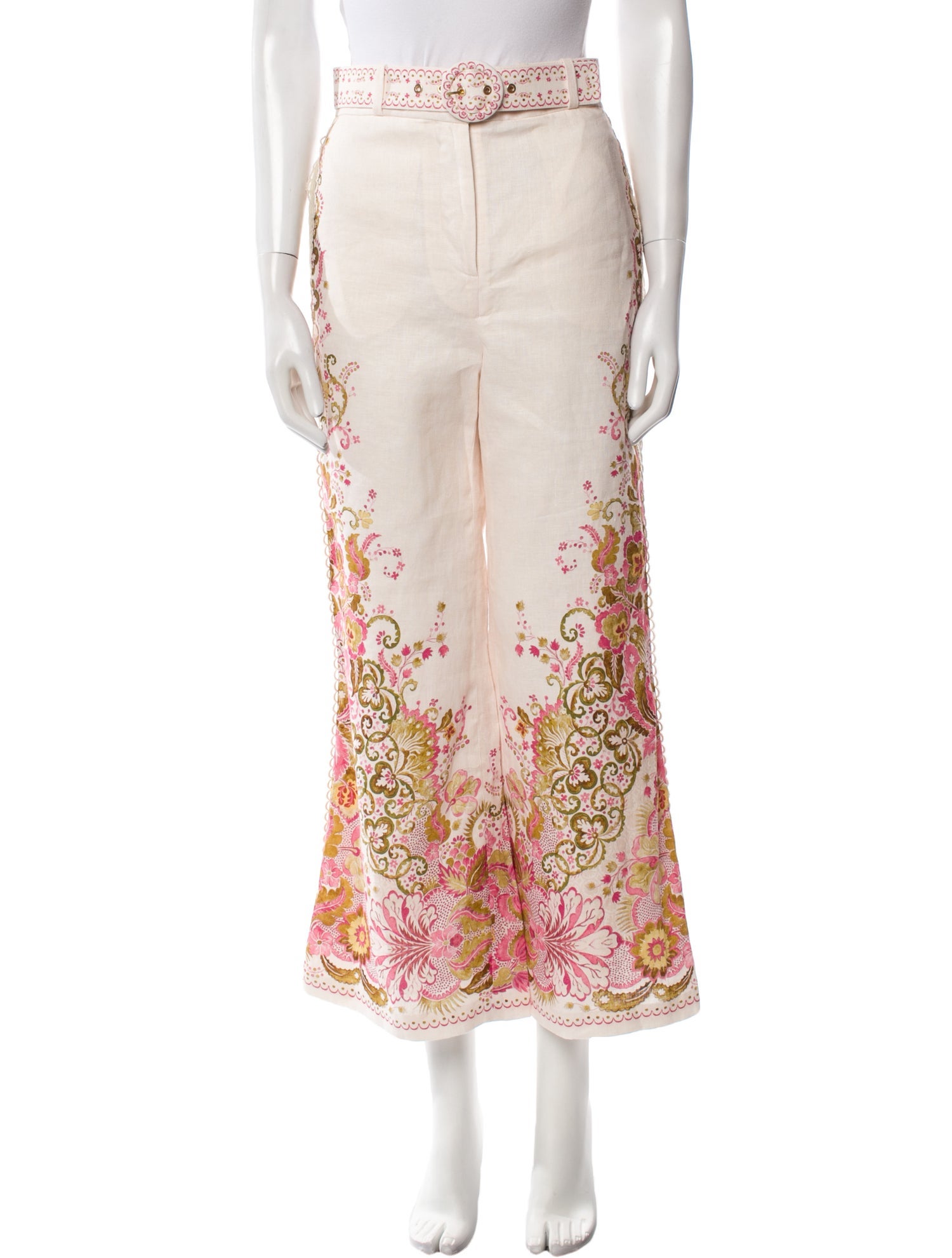 Zimmermann Linen Wide Leg Pants