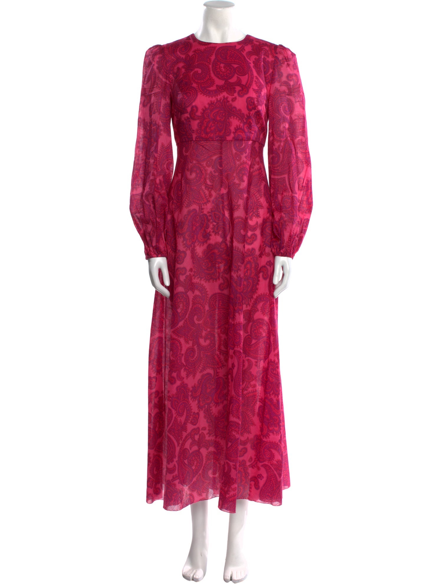 Zimmermann Animal Print Long Dress