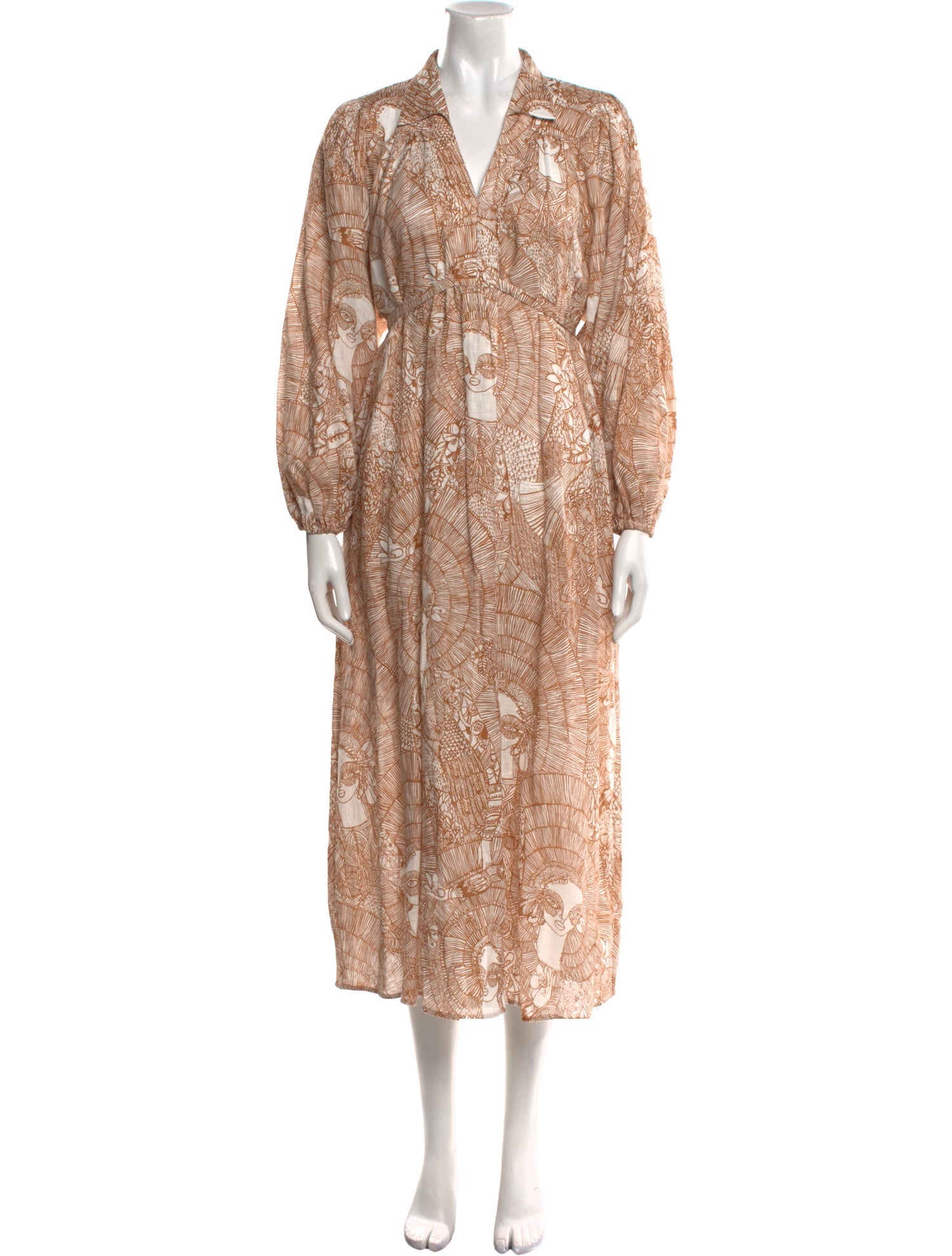 Zimmermann Linen Long Dress