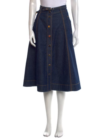 Zimmermann Midi Length Skirt