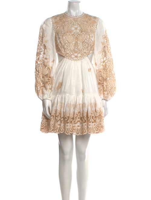 Zimmermann Linen Mini Dress