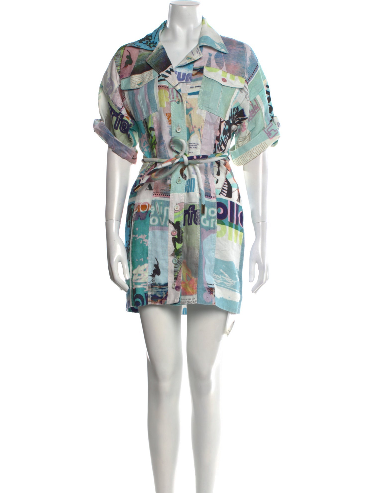 Zimmermann Linen Mini Dress