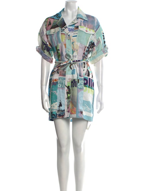 Zimmermann Linen Mini Dress