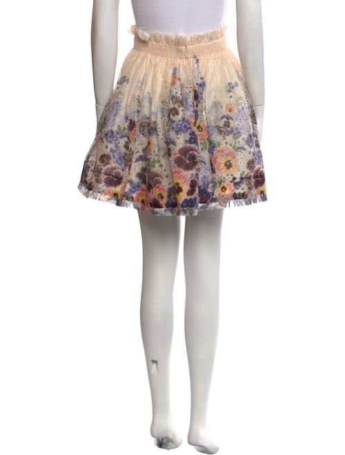 Zimmermann Linen Mini Skirt