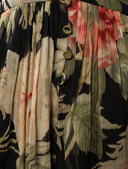 Zimmermann Silk Floral Print Romper