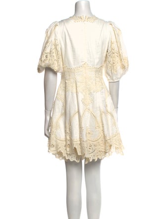 Zimmermann Linen Mini Dress