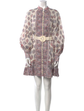 Zimmermann Linen Mini Dress