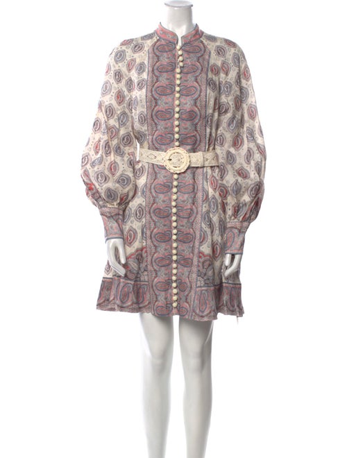 Zimmermann Linen Mini Dress