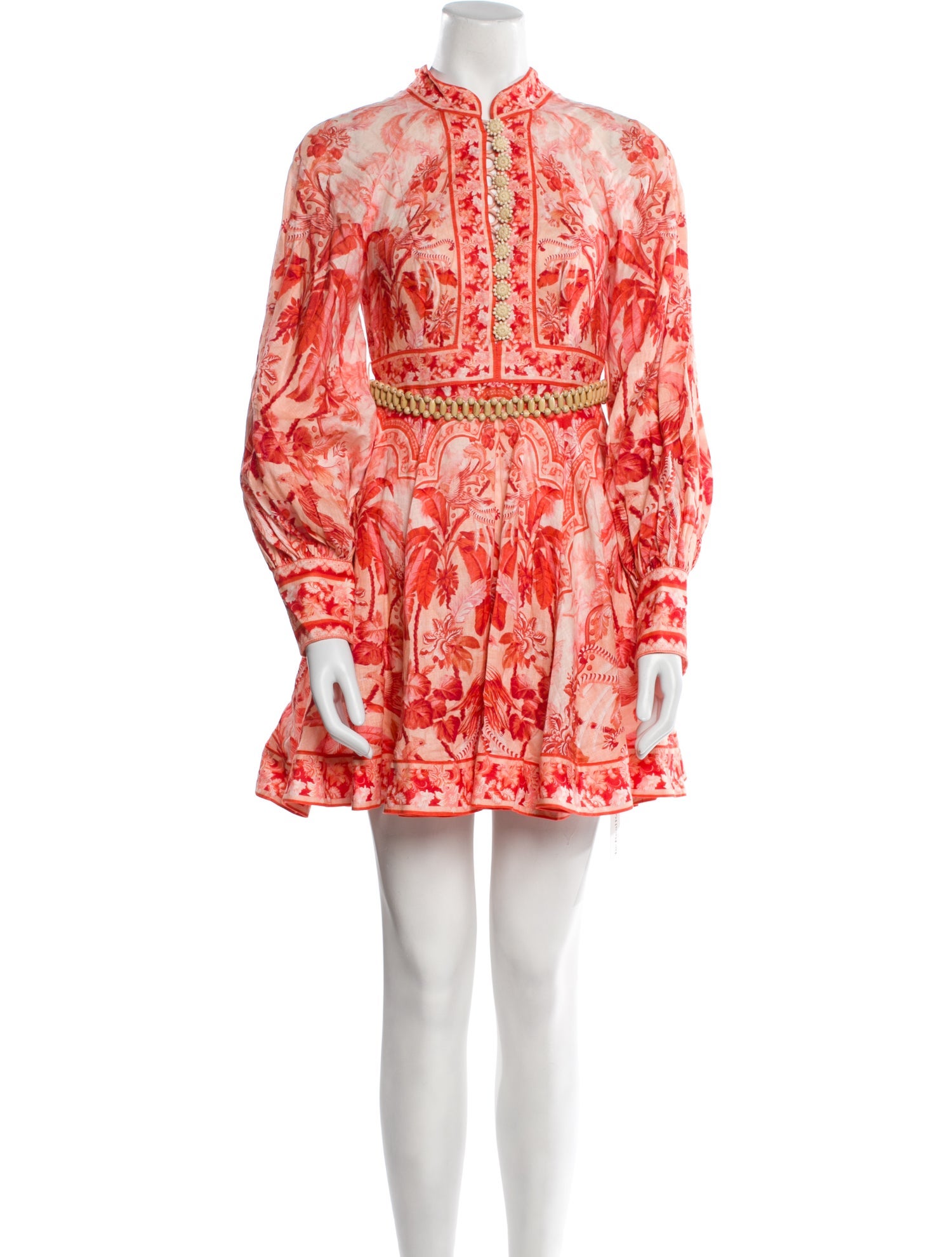 Zimmermann Linen Mini Dress