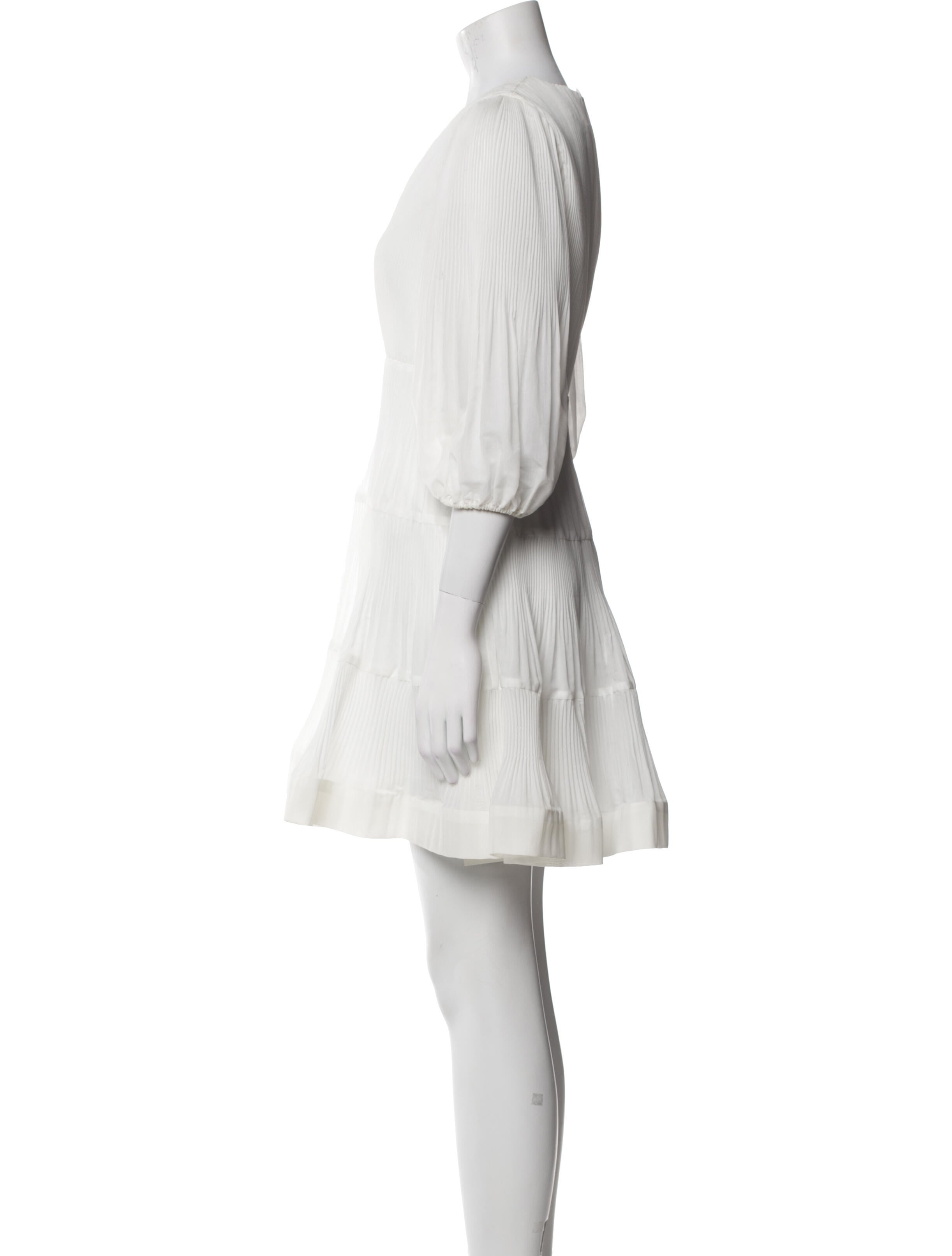 Zimmermann V-Neck Mini Dress