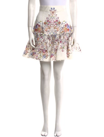 Zimmermann Linen Knee-Length Skirt