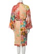 Zimmermann Linen Floral Print Robe