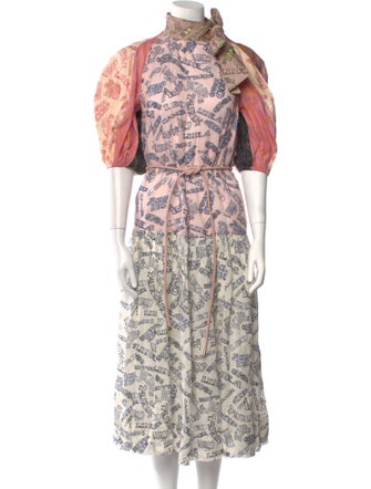 Zimmermann Linen Midi Length Dress