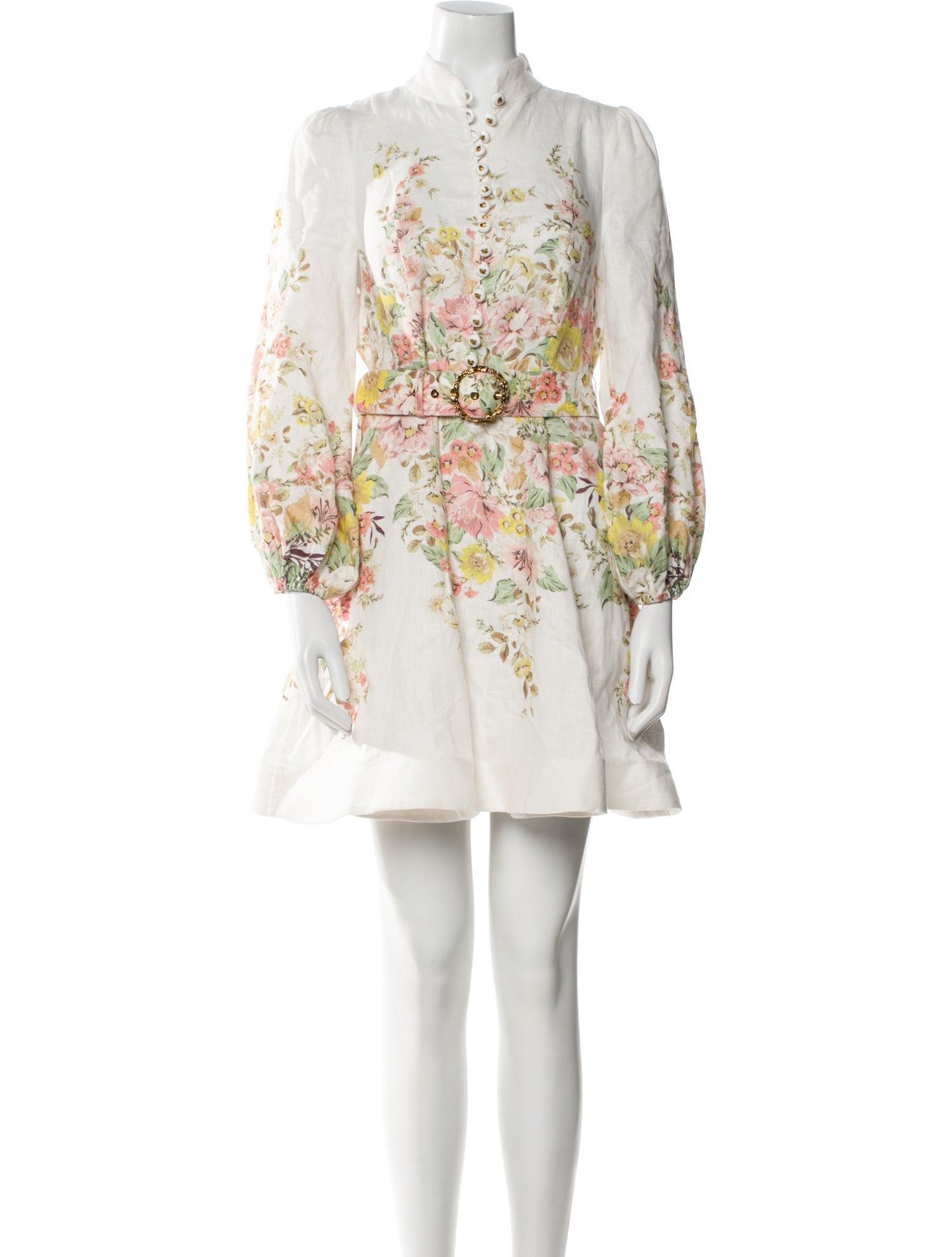 Zimmermann Linen Mini Dress