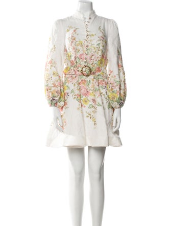 Zimmermann Linen Mini Dress