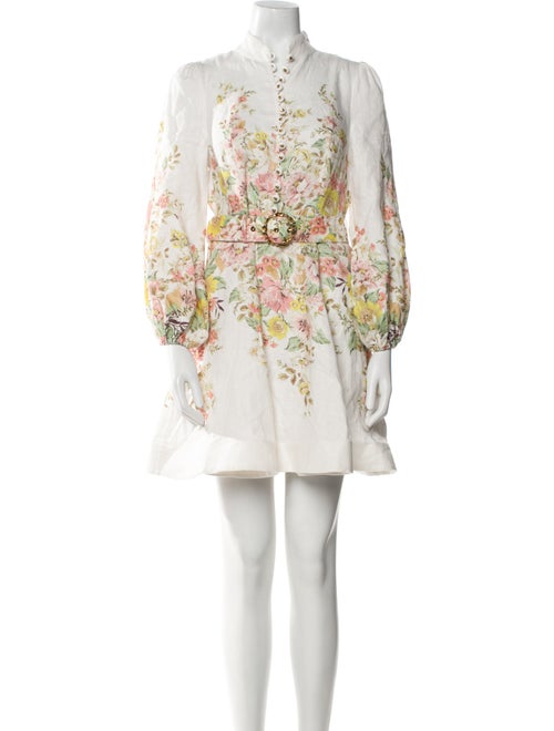 Zimmermann Linen Mini Dress